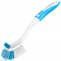 WC četka exclusive 30 cm bijelo-plava