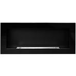 Biokamin 900x400 crni Gloss
