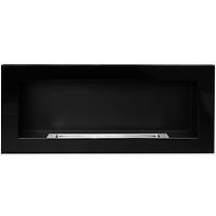 Biokamin 900x400 crni Gloss