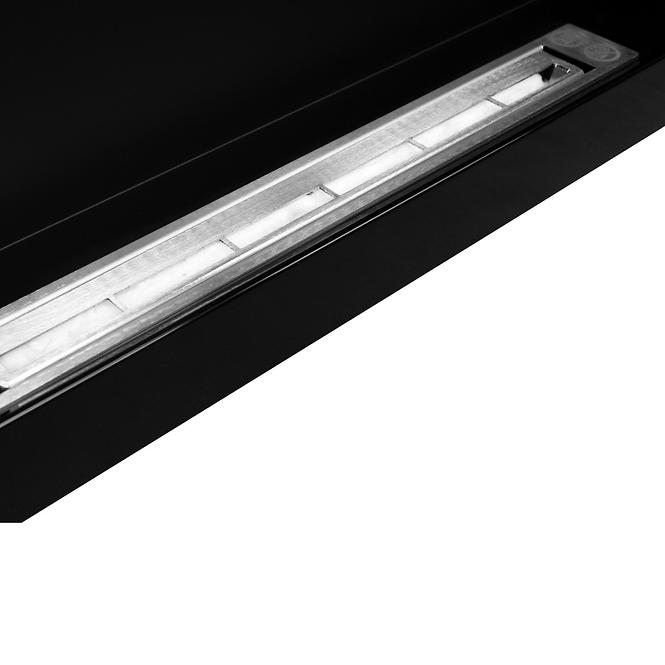 Biokamin 900x400 crni Gloss