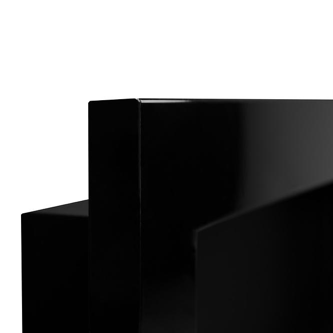 Biokamin 900x400 crni Gloss