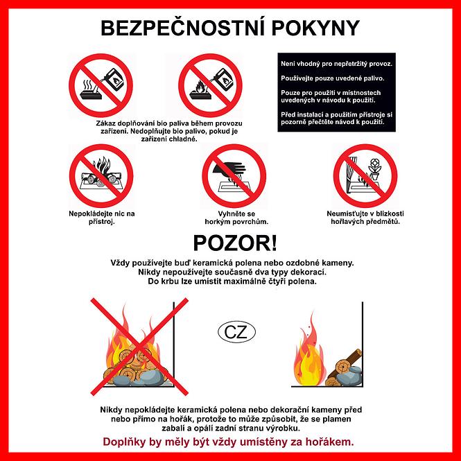 Bio kamin dom crna Struktura