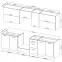 Blok kuhinja Vigo 260 bez radne ploče,3