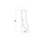 Drvena lajsna hrast P20 58mm. 2,2m,2