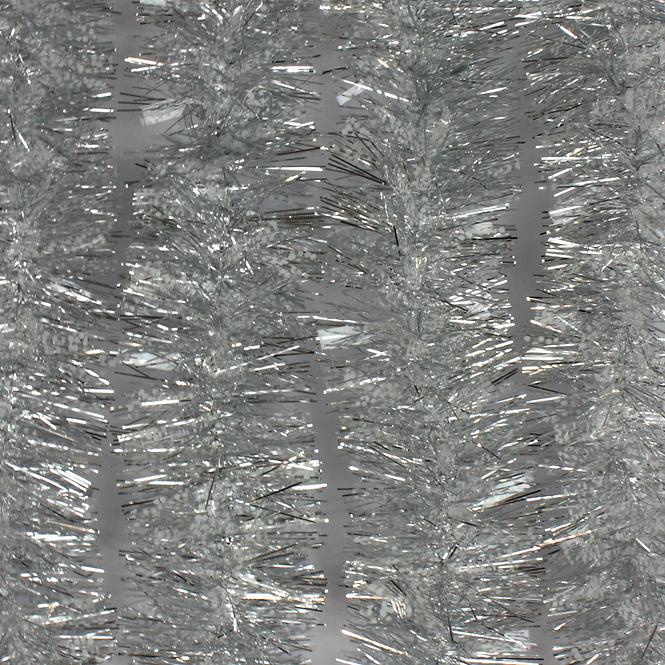 Girlanda dvobojna Noel Ø 7 Cm, D 2m  srebrno-bijela