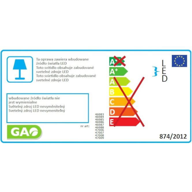 LED REFLEKTOR 10W PIR REFLEKTOR GAO 46987