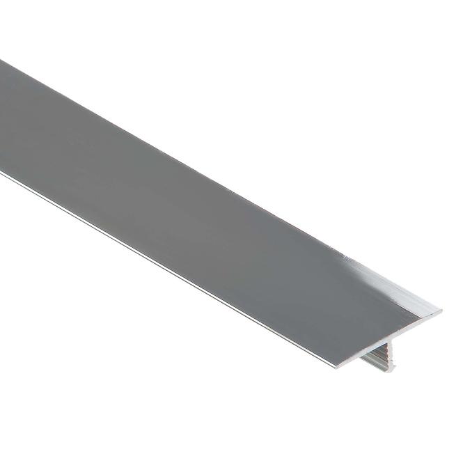 Podni profil T26 2,5m polirani aluminij