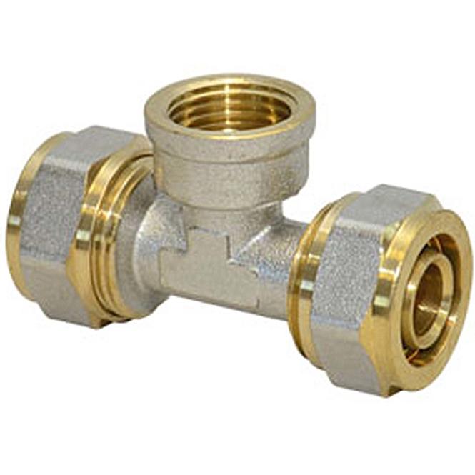 Račva spojnica PEX 16x1/2 x 16 GW - SS