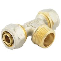 Račva spojnica PEX 20 x 3/4 x 20 GZ-SS