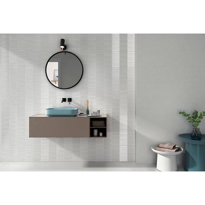 Glazirana zidna pločica Wonder Blanco 25/75