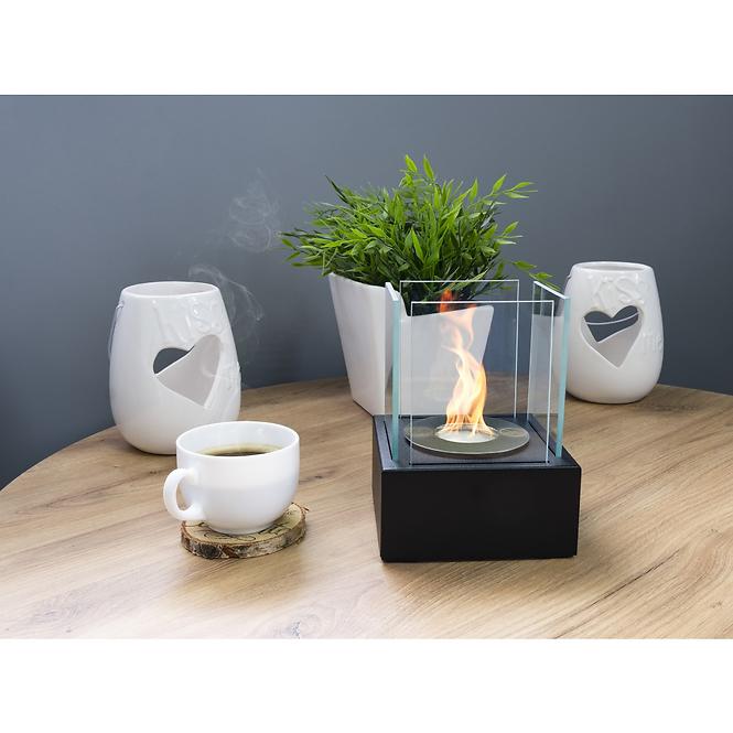 Kamin samostojeći Smart crna struktura
