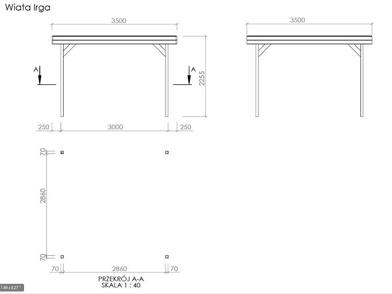 Sjenica IRGA 350x350