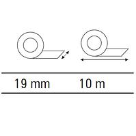 Izolacijska traka crna 19 mm x 10 m