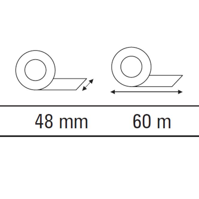 Klizna traka za spojeve 48 mm/60m Motive