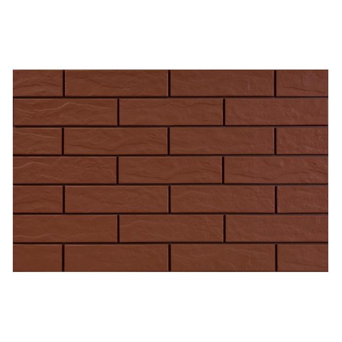 Pločica imitacija cigle rustikalna burgundy crvena 24,5/6,5