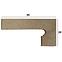 Cokl za stepenice Zanquin Orion Beige desni 39/20,3