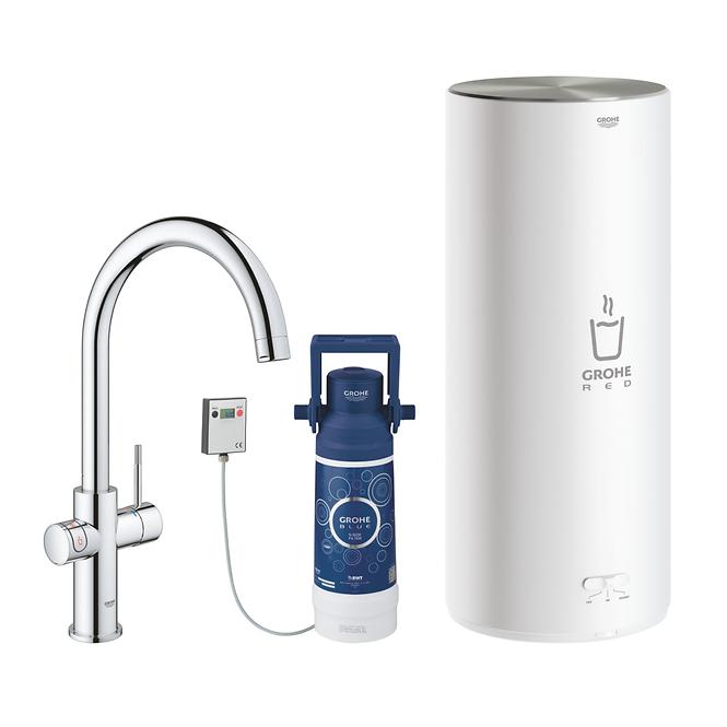 Kuhinjska slavina s bojlerom i Grohe Red duo filterom L