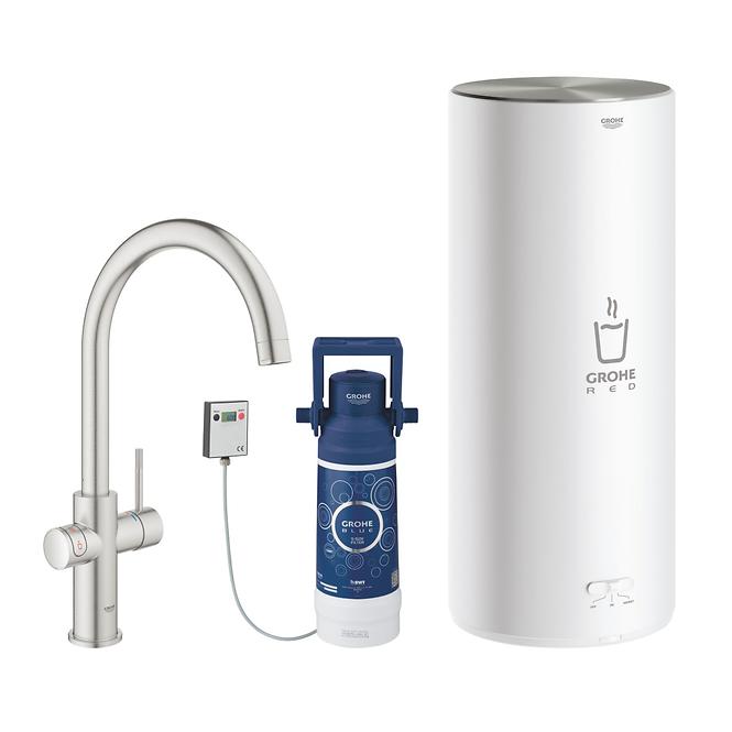 Kuhinjska slavina s bojlerom i Grohe Red duo filterom L