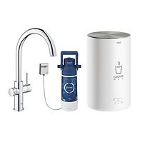 Kuhinjska slavina s bojlerom i Grohe Red duo filterom M