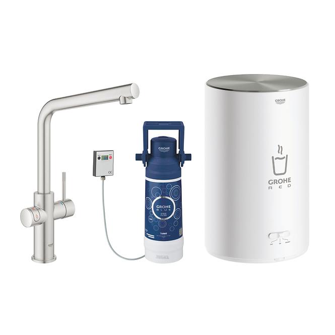 Kuhinjska slavina s bojlerom i Grohe Red duo filterom M