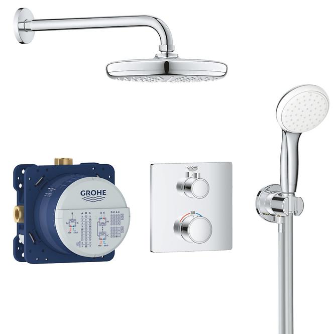 34729000 GROHTHERM-TEMPESTA 210 TUŠ SET ISPOD ŽBUKE