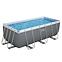 Bazen s metalnom konstrukcijom i pumpom, Power Steel, pravokutni, 404 x 201 x 100 cm, 56442