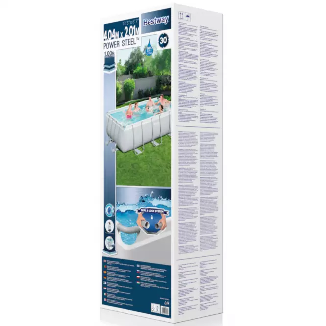 Bazen s metalnom konstrukcijom Power Steel 4,04x2,01x1 m, Bestway 56442