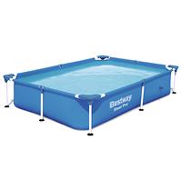 Bazen s okvirom Steel Pro, pravokutni, 221 x 150 x 43 cm, 56401