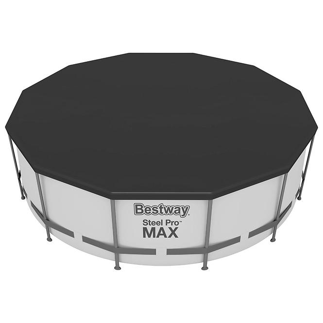 Bazen s metalnom konstrukcijom i pumpom, Steel Pro Max, okrugli, 366 x 122 cm, 56420
