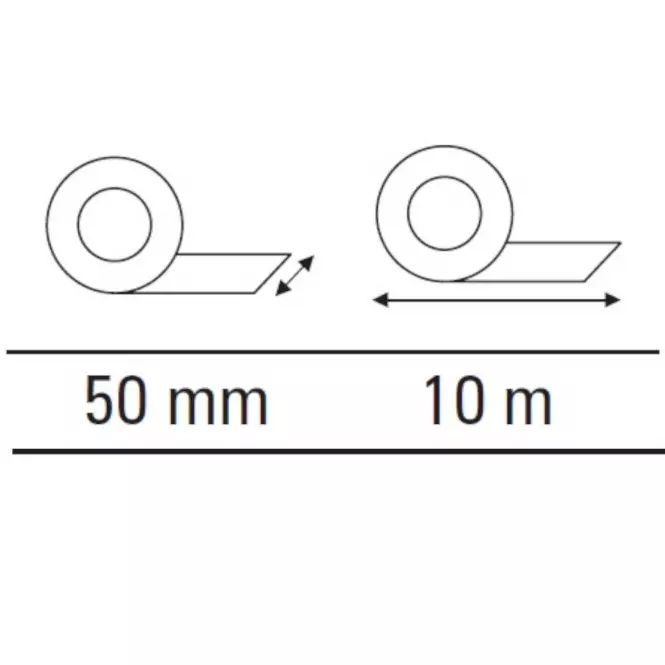 Obostrana ljepljiva traka Motive 50 mm/10 m ojačana,2