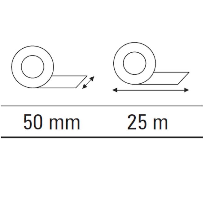 Obostrana ljepljiva traka Motive 50 mm/25 m ojačana