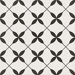 Gres Patchwork Clover Black Pattern 29,8/29,8