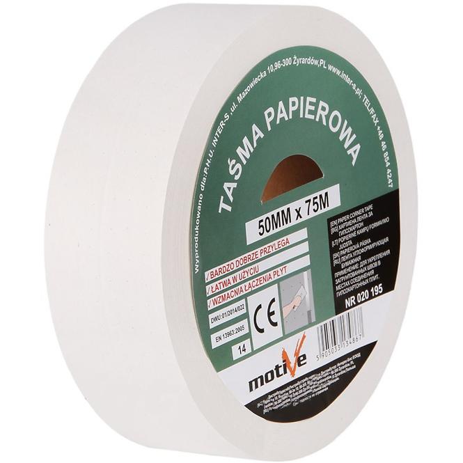 Papirnata traka za prekrivanje fuga 50 mm/75m Motive