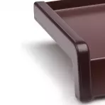 Završna kapa za aluminijske prozorske klupice - smeđa