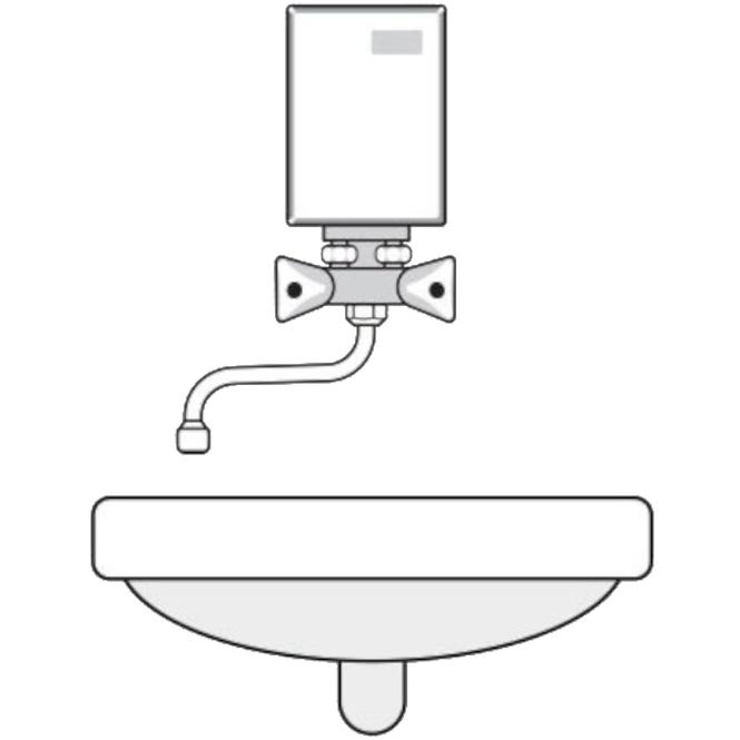 Električna grijalica vode 4 kW Perfect 210 mm