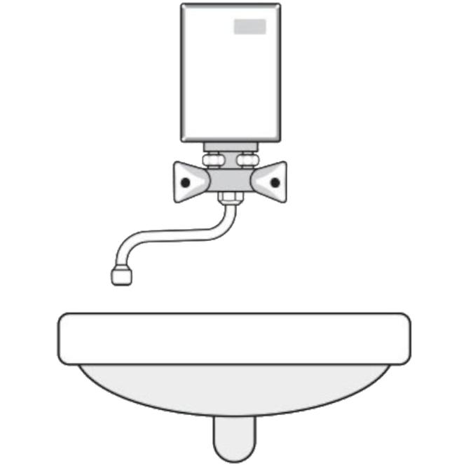 Električna grijalica vode 3,5 kW Perfect 210 mm