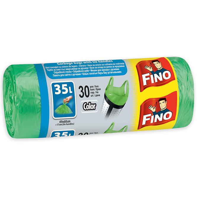 Vreće za smeće u boji Fino 35 l 30 kom 8 mm