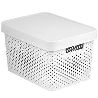 Spremnik s poklopcem infinity 17l 229153 bijeli