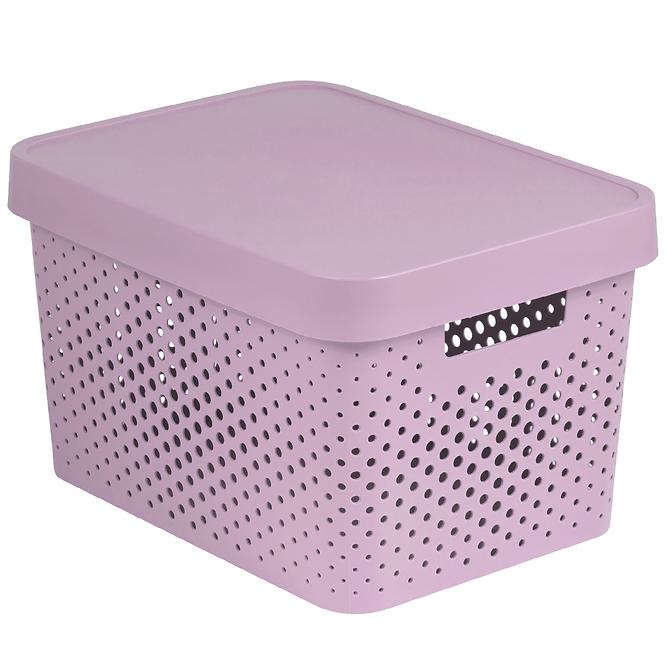 Spremnik s poklopcem infinity 17l 229152 rozi
