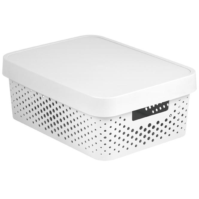 Spremnik s poklopcem infinity 11l 229167 bijeli