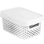 Spremnik s poklopcem infinity 4,5l 229162 bijeli