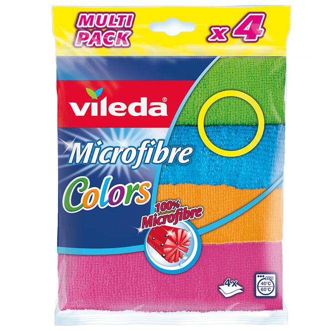 Krpa od mikrofibre colors 4 kom Vileda
