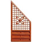 Ograda Wolin s ornamentom 90x180/90cm