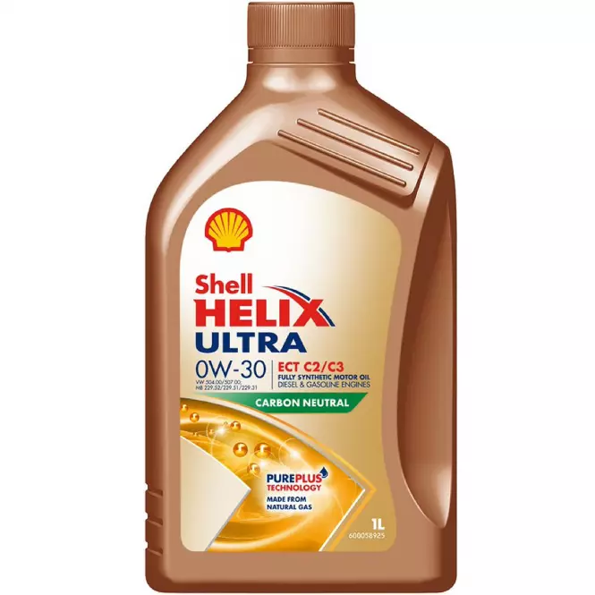 SHELL HELIX ULTRA ECT C2/C3 0W-30 1L