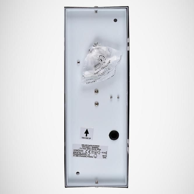 VRTNA LAMPA OGR KELER 3018 GU10 INOX K2
