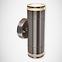 VRTNA LAMPA TARAS WLL 03570 2xGU10 INOX K2