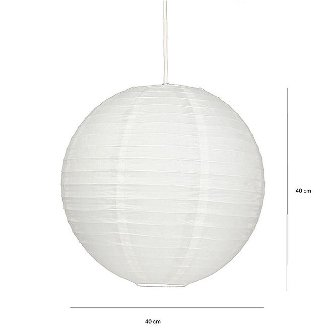 Svjetiljka Kokon 31-88164 bijela promjer 40