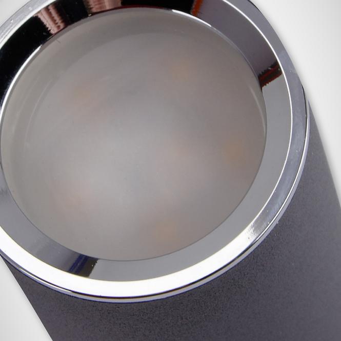 LAMPA MEGAN TRA GU10 CRNA 03660 K1