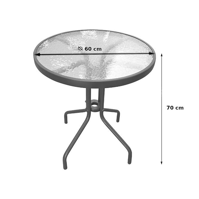 Stol Bistro technorattan Black CE70417