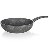 Wok tava aluminijska 28x8cm Granite 40051228